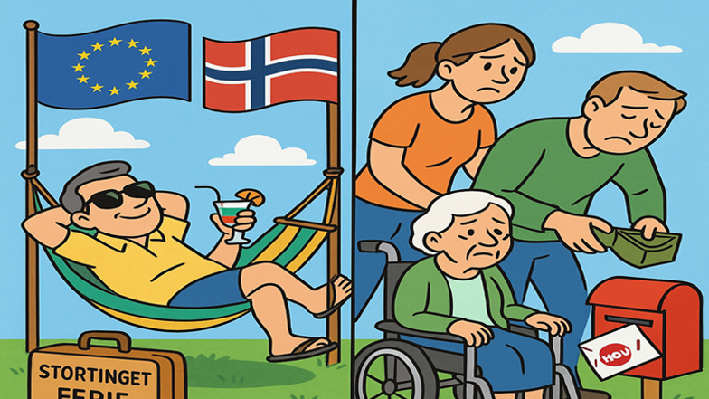 Ferieplan Norge: Politikerne på solseng, pleierne på vakt!